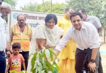 विश्व पर्यावरण दिवस: नगर निगम ने गीता संजय पार्क में रोपित किए 150 फलदार पौधे