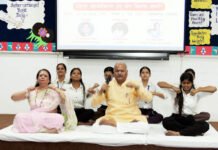 मेवाड़ में अंतर्राष्ट्रीय योग दिवस के अवसर पर साप्ताहिक कार्यक्रम आयोजित