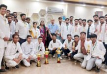 सरस्वती इंस्टीट्यूट ऑफ मेडिकल साइंसेज के विद्यार्थियों ने टूर्नामेंट में लहराया परचम