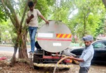 गर्मी में पशु पक्षियों के लिए नगर निगम ने की पानी की व्यवस्था
