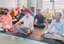 नियमित योग से स्वयं व समाज को रखें निरोगी: सरदार एसपी सिंह