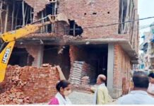 रामेश्वर पार्क में 15 हजार वर्ग मीटर में बन रही 2 अवैध कॉलोनी को जीडीए ने किया ध्वस्त