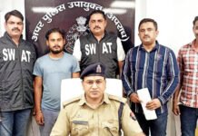गाजियाबाद में सप्लाई के लिए उड़ीसा से कैंटर गाड़ी में छिपाकर लाया था 60 लाख का गांजा, क्राइम ब्रांच की टीम ने दबोचा