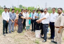 एसडीजीआई ग्लोबल यूनिवर्सिटी में वृक्षारोपण कार्यक्रम का आयोजन