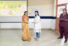 आईटीएस डेंटल कॉलेज ने शिक्षक दिवस, शिक्षक सप्ताह के रूप में मनाया