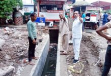 पार्षद कुसुम गोयल के अथक प्रयास से कौशांबी में जलभराव की समस्या हुई दूर