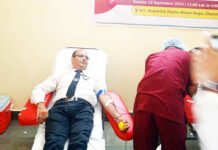 मॉडर्न कॉलेज ऑफ लॉ में छात्र-छात्राओं ने किया रक्तदान