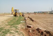 मोदीनगर में 54 बीघा जमीन में 3 अवैध कॉलोनी,ध्वस्त किए मकान और सड़क