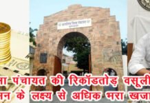 जिला पंचायत की रिकॉर्डतोड़ वसूली, शासन के लक्ष्य से अधिक भरा खजाना