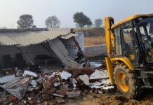 नवीपुर-सुल्तानपुर में 70 हजार वर्ग मीटर में 3 अवैध कॉलोनी को जीडीए ने किया ध्वस्त