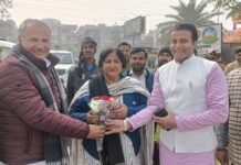 महापौर ने कई वार्डों में 13 करोड़ के निर्माण कार्यों का किया शिलान्यास