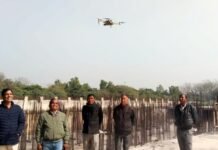 मधुबन-बापूधाम योजना के अर्जित क्षेत्र का शुरू हुआ ड्रोन सर्वे: अतुल वत्स
