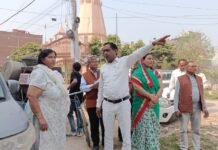 नंदग्राम में 100 बीघा से ज्यादा भूमि पर भू-माफियाओं का कब्जा: सुनीता दयाल