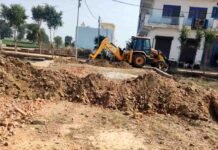 जीडीए ने मटियाला में 95 बीघा जमीन में काटी जा रही 5 अवैध कॉलोनी को किया ध्वस्त