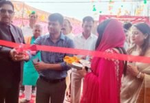 ग्राम मनिया टिकरी खानपुर में ज्ञान ज्योति पब्लिक स्कूल का अपर मुख्य अधिकारी ने किया उद्घाटन