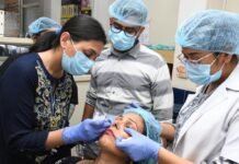 आईटीएस डेंटल कॉलेज में तीसरे एडवांस फेशियल एस्थेटिक्स कोर्स के पांचवें मॉड्यूल का आयोजन
