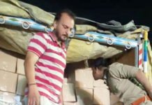 बिहार पहुंचने से पहले लखनऊ में 32 लाख की अवैध शराब जब्त, ट्रक में छिपाकर ले जाई जा रही थी शराब