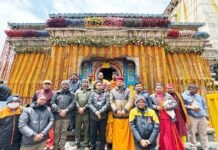देश के वीर जवानों की दीर्घायु और शांति के लिए श्री केदारनाथ में हुआ महारुद्राभिषेक