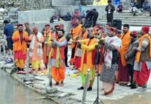 गंगा दशहरा पर केदारनाथ धाम में हुआ पंचगंगा संगम का विशेष पूजन