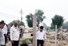 कनावनी की 800 करोड़ की जमीन कब्जा मुक्त: जीडीए की सख्त कार्रवाई के बाद शुरू हुई तार फेंसिंग, पिलर लगाने का काम तेज