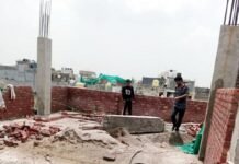शालीमार गार्डन में बिल्डर ने किया अतिरिक्त तल निर्माण, जीडीए ने किया ध्वस्त