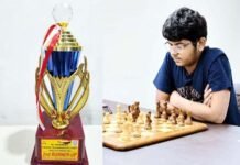 शतरंज की बिसात पर चमका गाजियाबाद का सितारा अक्षित शर्मा