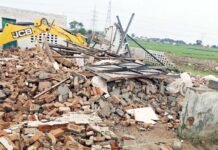 डासना क्षेत्र में जीडीए का बुलडोजर एक्शन: 60 हजार वर्गमीटर में 3 अवैध कॉलोनियां जमींदोज
