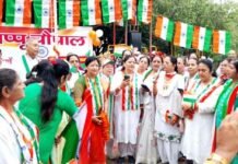 कौशांबी-वैशाली में स्वतंत्रता दिवस का देशभक्ति पर्व