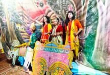 साहिबाबाद गोल पार्क में दशरथ मरण, भरत आगमन और भरत मनावन की अद्भुत रामलीला ने बांधा दर्शकों का मन