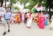 दुर्गा अष्टमी पर गाजियाबाद में मिशन शक्ति 5.0 की भव्य जन-जागरूकता रैली, नारी सम्मान और सुरक्षा का संदेश हर घर तक