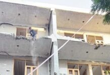 राजेंद्र नगर में जीडीए ने अवैध निर्माण को किया ध्वस्त