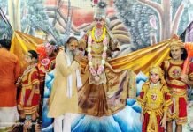 रामलीला गोल पार्क: हनुमान-श्रीराम मिलन और लंका दहन की अद्भुत लीला ने भक्तों को मंत्रमुग्ध किया