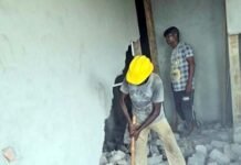 पसौंडा में अवैध ओयो होटल ध्वस्त, जीडीए ने दिखाई सख्ती