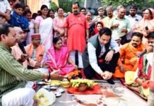 श्रद्धा, भक्ति और स्वच्छता के संगम के साथ गाजियाबाद में छठ महापर्व की शुरुआत