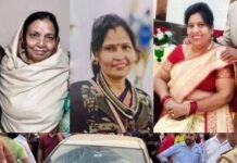 गाजियाबाद में नींद की झपकी बनी जानलेवा, तेज रफ्तार कार ने मारी टक्कर, तीन महिलाओं की मौत