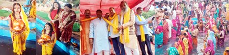 श्रद्धा और भक्ति का संगम: गोलपार्क राजेंद्र नगर छठ घाट पर उमड़ा आस्था का सागर