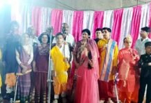 कौशांबी में दीपोत्सव की जगमगाहट: जयपुरिया एंक्लेव और कैलाश त्रिशूल टावर में रोशनी, संगीत और संस्कृति का संगम