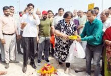 महापौर ने 5 करोड़ के विकास कार्यों का नारियल फोड़कर शिलान्यास किया, शहर में विकास की नई गाथा शुरू