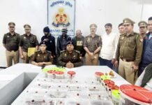 डीसीपी सिटी की टीम ने किया लाखों की चोरी का पर्दाफाश: गिरोह का सरगना, पत्नी और दो बेटे गिरफ्तार, 25 लाख के जेवर व नकदी बरामद