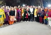कौशांबी में निकला भव्य नगर कीर्तन, हरे रामा-हरे कृष्णा के जयकारों से गूंजा पूरा क्षेत्र