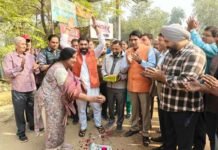 महापौर सुनीता दयाल ने शहर में 2 करोड़ 11 लाख रुपये के विकास कार्यों का किया शिलान्यास
