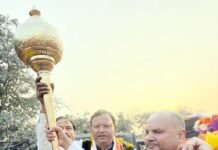 पूर्व विधायक खब्बू के नेतृत्व में पंकज चौधरी का अयोध्या आगमन, कार्यकर्ताओं ने किया भव्य स्वागत