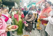 विकास की गति तेज, महापौर ने 6 करोड़ 30 लाख के कार्यों का शिलान्यास किया