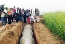 चरौरा में प्रदेश की पहली होम पाइप/सीवर लाइन का शिलान्यास, ग्रामीण विकास में दी नई दिशा