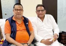 हैदराबाद में अजहरुद्दीन से मिले जनसेवक तरुण मिश्र, जन्मदिन पर दी शुभकामनाएं