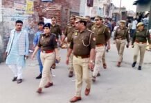 होली-रमजान से पहले सुरक्षा का कड़ा कवच, एसीपी उपासना पाण्डेय का मेगा रूट मार्च