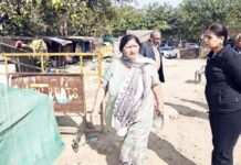 इंदिरापुरम की ग्रीन बेल्ट पर फिर चला महापौर का बुलडोजर, अवैध कब्जों पर कड़ा प्रहार