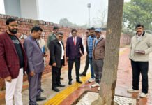 सीएम ग्रिड फेस-1 का स्थलीय निरीक्षण, तीन माह में कार्य पूर्ण करने के दिए निर्देश