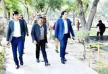 पार्कों की अनदेखी नहीं चलेगी, हरियाली से कोई समझौता नहीं: विक्रमादित्य सिंह मलिक