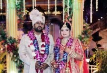 इंजीनियर अनूप शर्मा और शिवांगी ने लिए सात फेरे, गणमान्य लोगों ने दिया आशीर्वाद